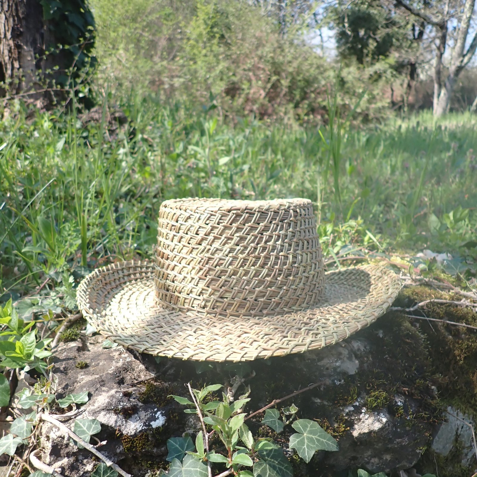 Chapeau cowboy en aiguilles de pin Chapeau cowboy en aiguilles de pin