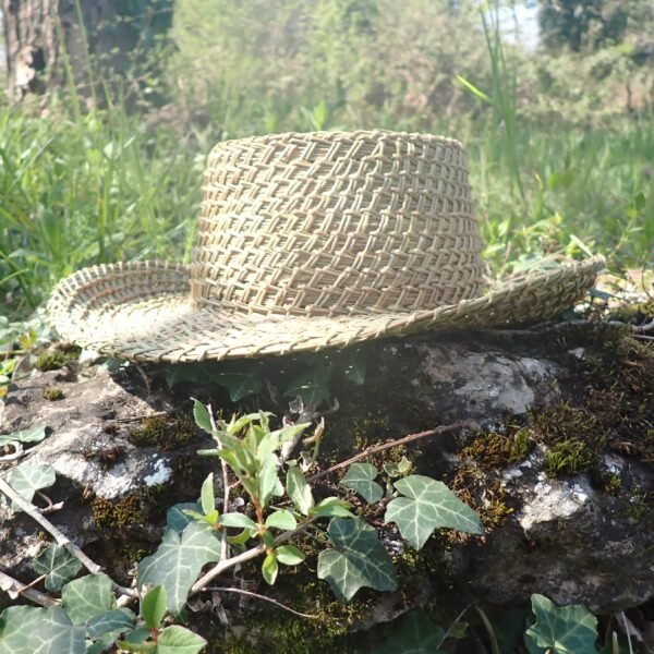 Chapeau bord courbé